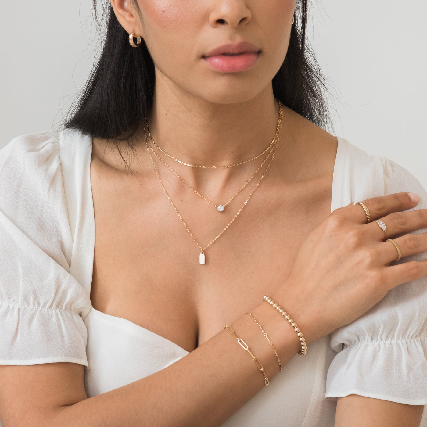 Open Heart Chunky Beads Bracelet – Orli Jewellery, Beads Bracelets -  sugnaux.swiss